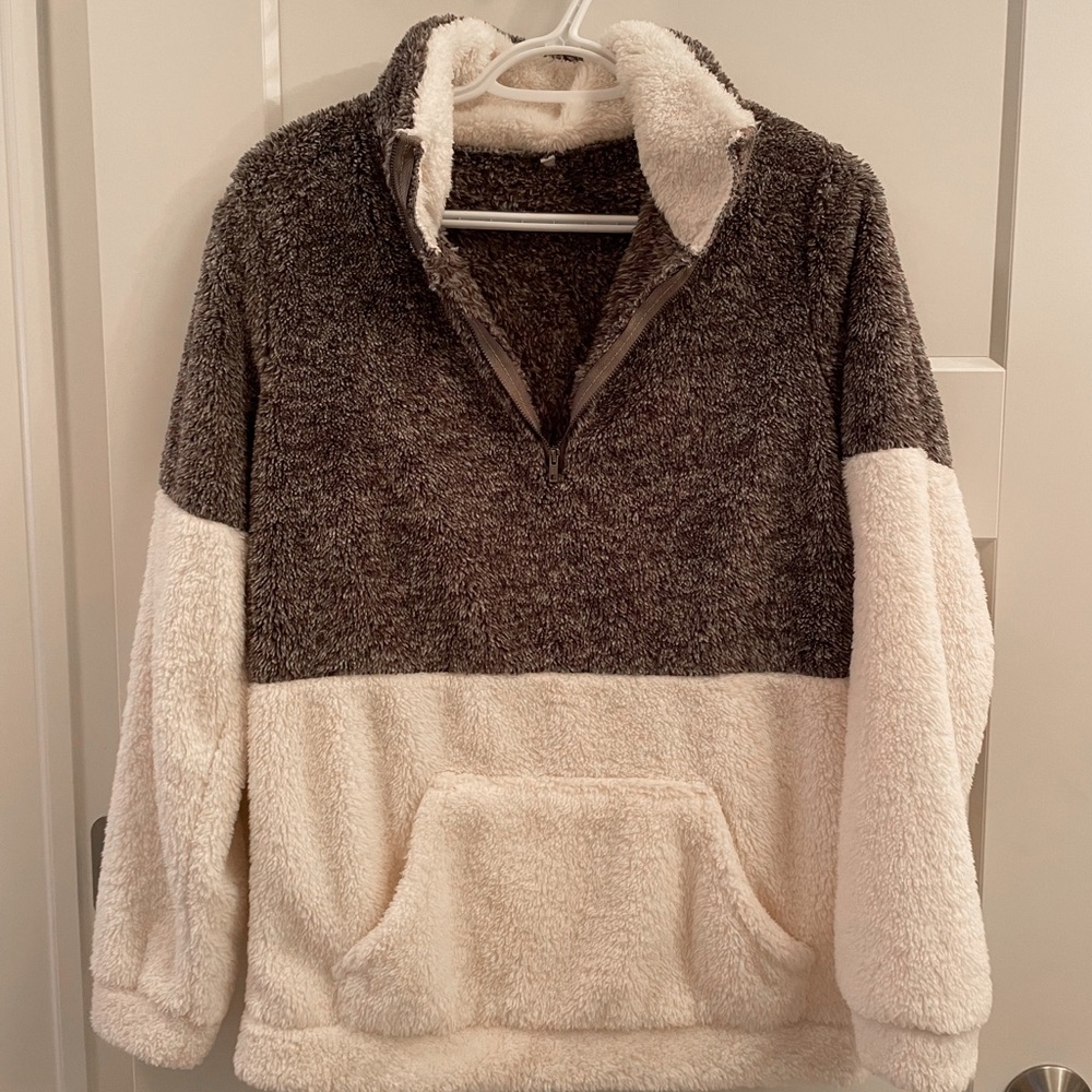 Color Block Sherpa